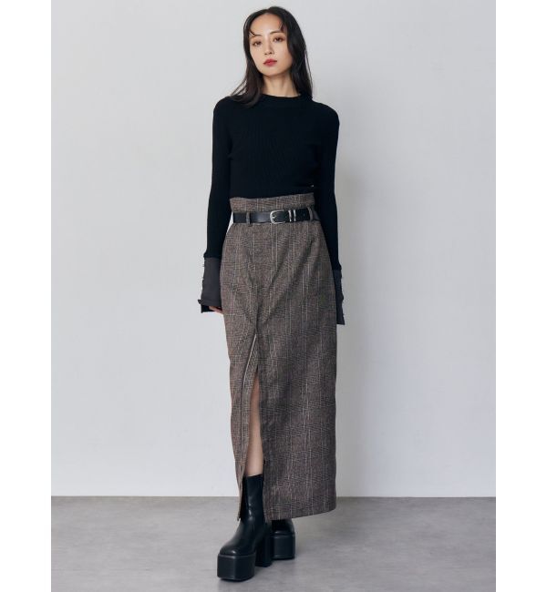 MURUA「フレアスリーブアクセントニット」|ニット・セーター|