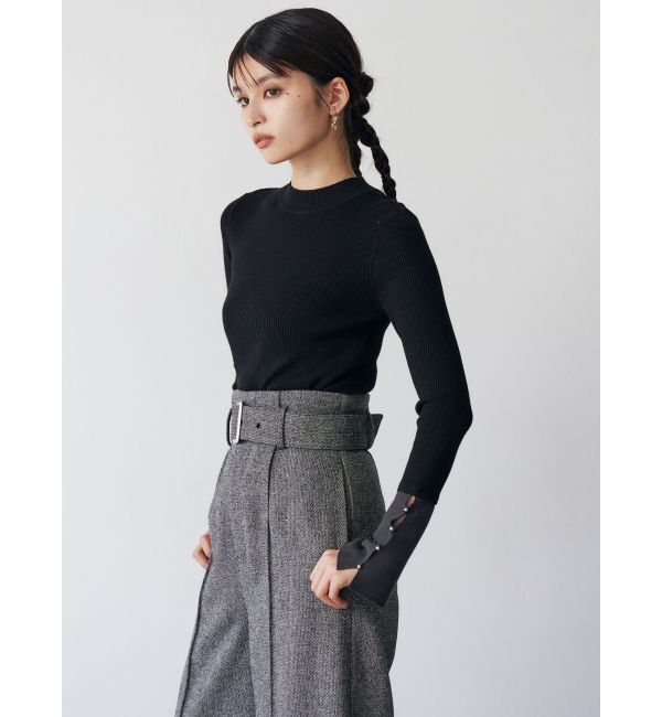 MURUA「フレアスリーブアクセントニット」|ニット・セーター|