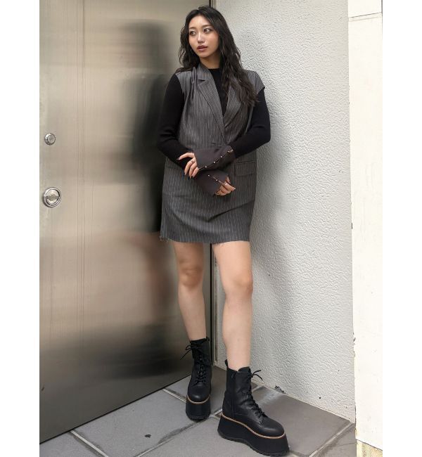 MURUA「フレアスリーブアクセントニット」|ニット・セーター|