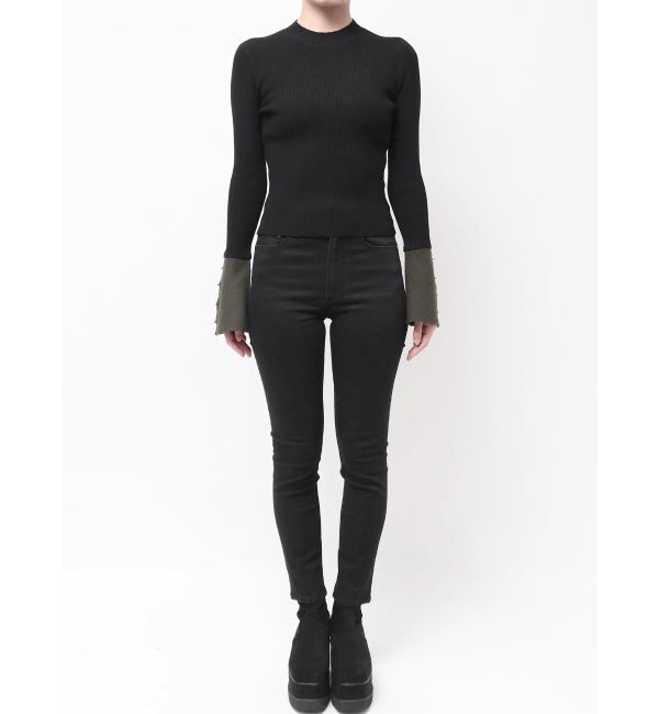 MURUA「フレアスリーブアクセントニット」|ニット・セーター|