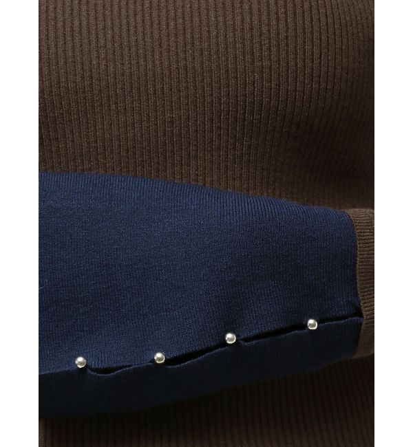 MURUA「フレアスリーブアクセントニット」|ニット・セーター|