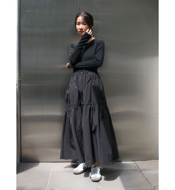 Ungrid「ドッキングギャザーワンピース」|ワンピース|