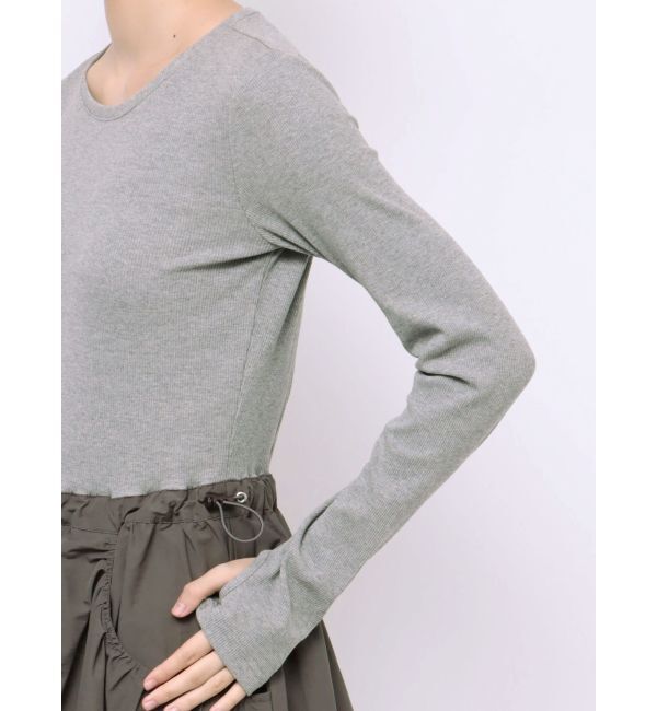 Ungrid「ドッキングギャザーワンピース」|ワンピース|