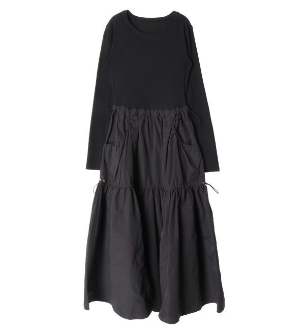 Ungrid「ドッキングギャザーワンピース」|ワンピース|