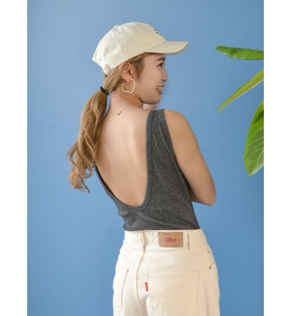 Ungrid「メランジボディースーツ」|Tシャツ・カットソー|