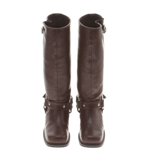 Ungrid「エンジニアロングブーツ」|ロングブーツ|