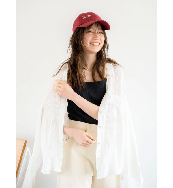 Ungrid「スクエアネックニットキャミ」|キャミソール|