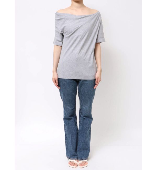 Ungrid「タックデザインオフショルTee」|Tシャツ・カットソー|