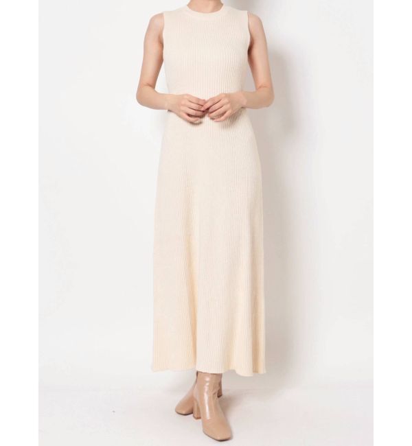 LAGUNAMOON「ベストレイヤードパターンニットワンピース」|ワンピース|