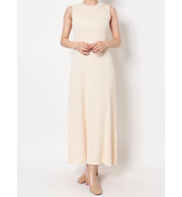 LAGUNAMOON「ベストレイヤードパターンニットワンピース」|ワンピース|