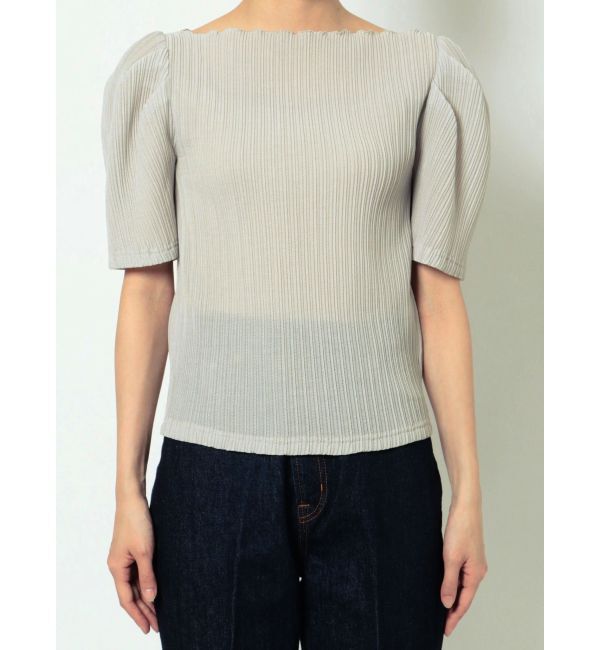 LAGUNAMOON「タックスリーブプリーツトップス」|Tシャツ・カットソー|