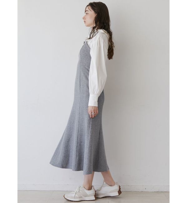 LAGUNAMOON「シャツドッキングワンピース」|ワンピース|