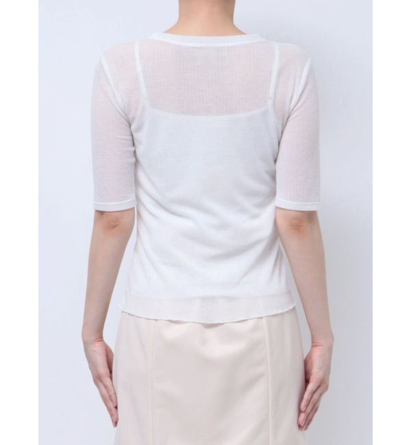 LAGUNAMOON「ソフトリブカットトップス」|Tシャツ・カットソー|