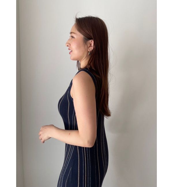 LAGUNAMOON「カットアウトニットワンピース」|ワンピース|