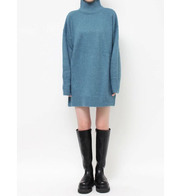 EVRIS「ハイネックルーズニットワンピース」|ワンピース|