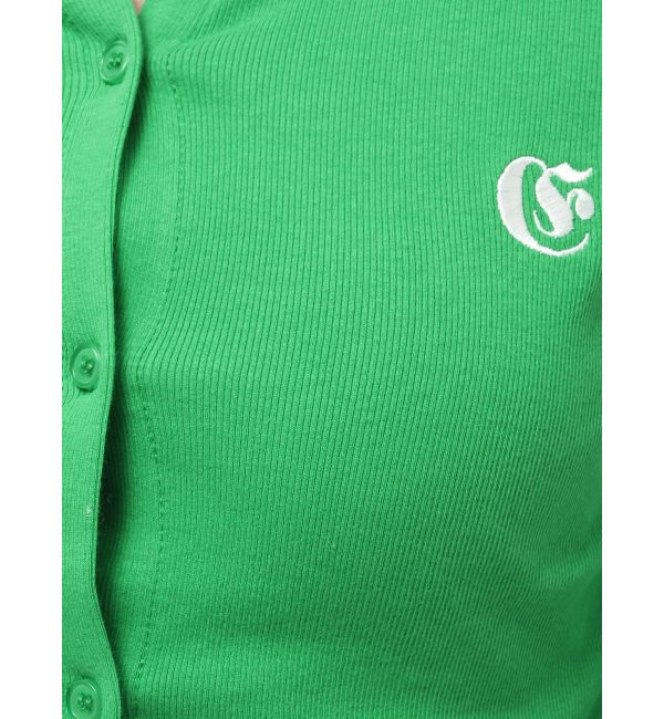 EVRIS「ワンポイントフロントボタンショートトップス」|Tシャツ・カットソー|