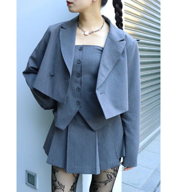 EVRIS「プリーツミニスカパン【セットアップ着用可能】」|その他|