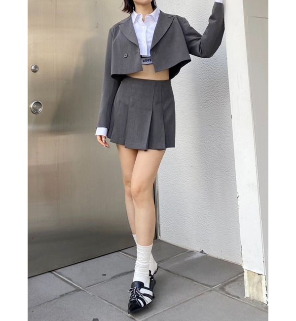 EVRIS「プリーツミニスカパン【セットアップ着用可能】」|その他|