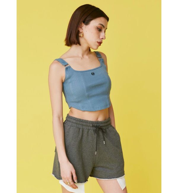 EVRIS「ワンポイントイレヘムビスチェ」|キャミソール|