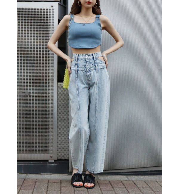 EVRIS「ワンポイントイレヘムビスチェ」|キャミソール|