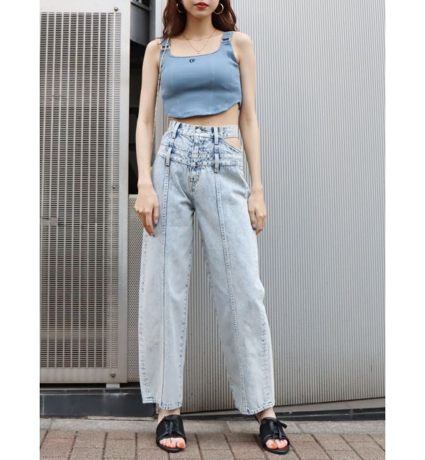 EVRIS「ワンポイントイレヘムビスチェ」|キャミソール|