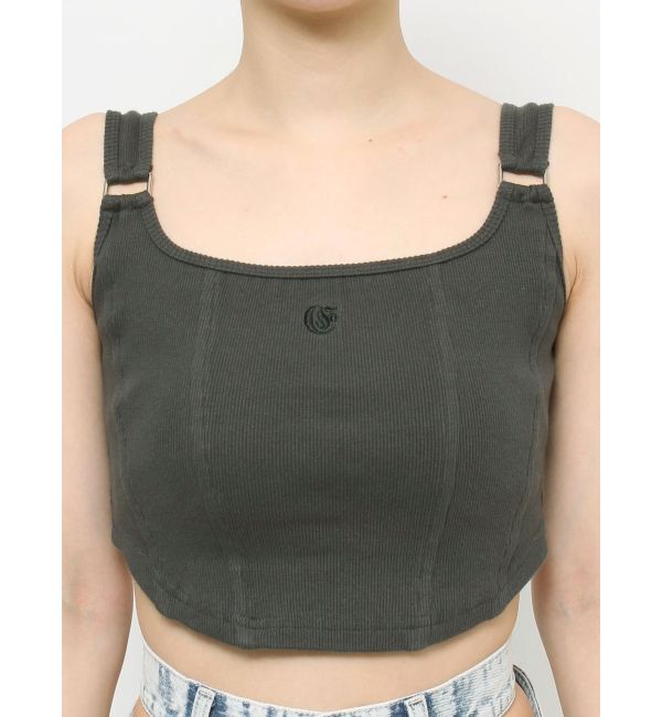 EVRIS「ワンポイントイレヘムビスチェ」|キャミソール|