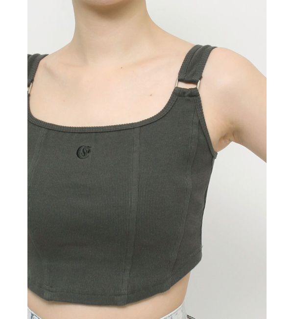 EVRIS「ワンポイントイレヘムビスチェ」|キャミソール|