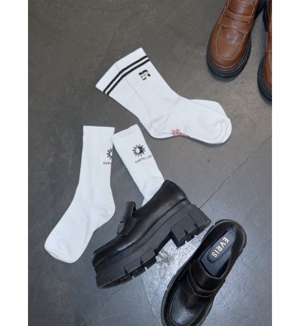 EVRIS「オリジナルロゴソックス」|ソックス|