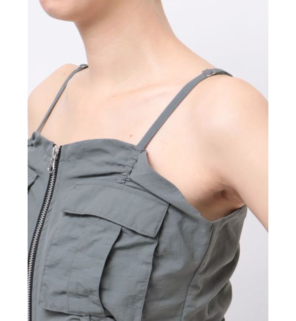 EVRIS「ジップキャミロングワンピース」|ワンピース|