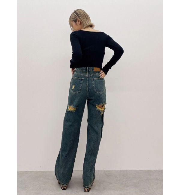 EVRIS「カットアウトニットトップス」|ニット・セーター|