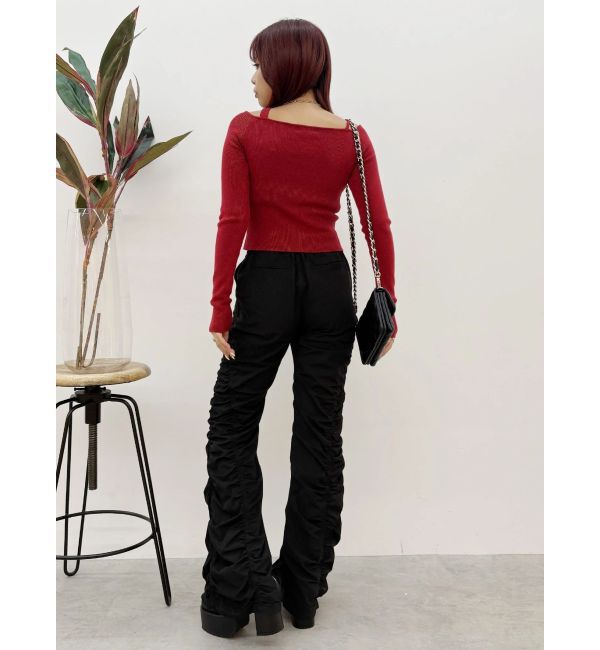 EVRIS「カットアウトニットトップス」|ニット・セーター|