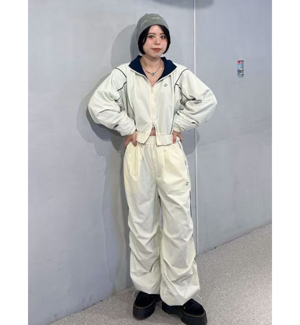 jouetie「ナイロンフリースワイドパンツ【セットアップ対応】」|その他|