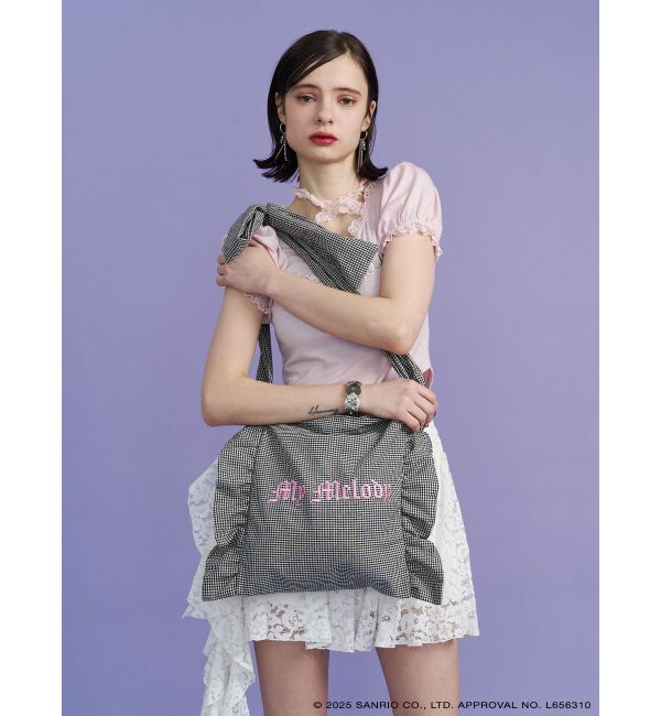 jouetie「【メロクロコラボ】My MelodyリボントートBAG」|トートバッグ|