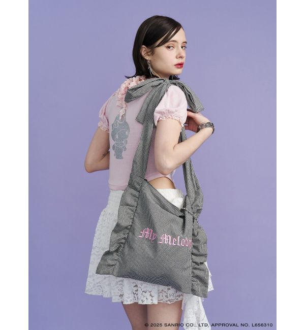 jouetie「【メロクロコラボ】My MelodyリボントートBAG」|トートバッグ|