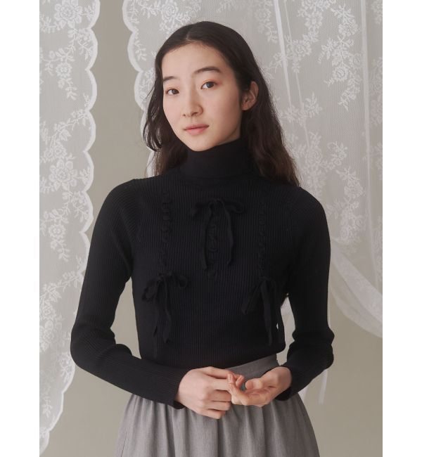 merry jenny「リボンリボンリボンニット」|ニット・セーター|