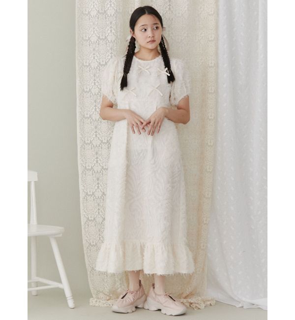 merry jenny「リボンたくさんワンピース」|ワンピース|