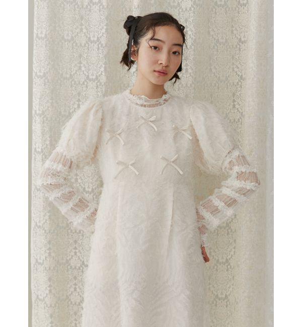 merry jenny「リボンたくさんワンピース」|ワンピース|