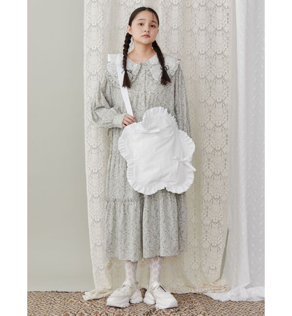 merry jenny「おはなフリルトートバッグ」|トートバッグ|