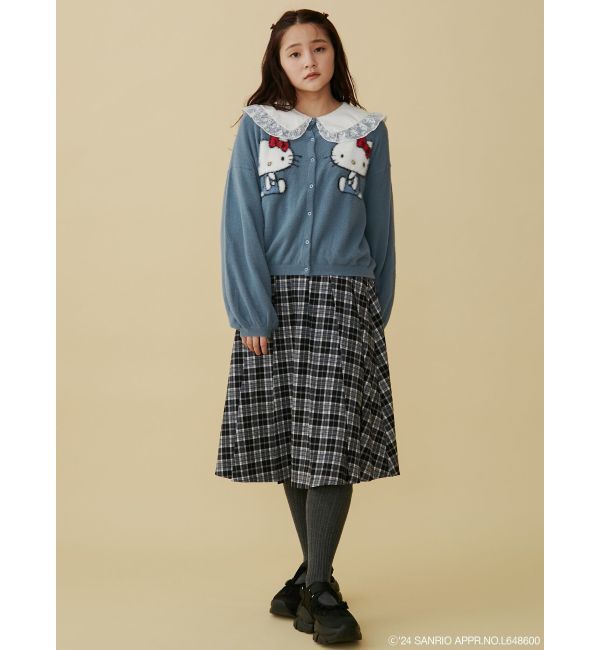 merry jenny「【ハローキティコラボ】ニットカーデイガン」|カーディガン|