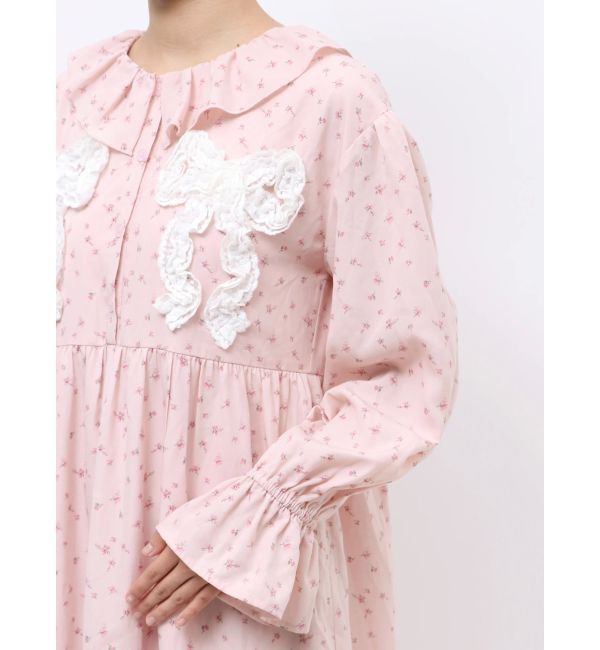 merry jenny「flowerフリルリボンワンピース」|ワンピース|