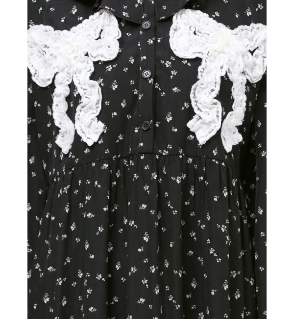 merry jenny「flowerフリルリボンワンピース」|ワンピース|