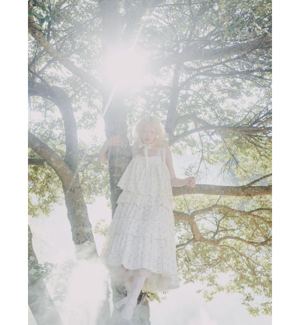 merry jenny「floralティアードティアードワンピース」|ワンピース|