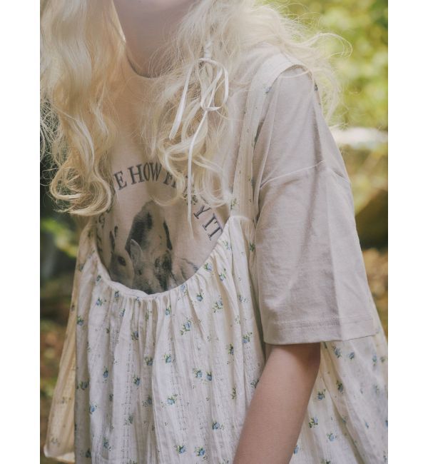 merry jenny「floralティアードティアードワンピース」|ワンピース|