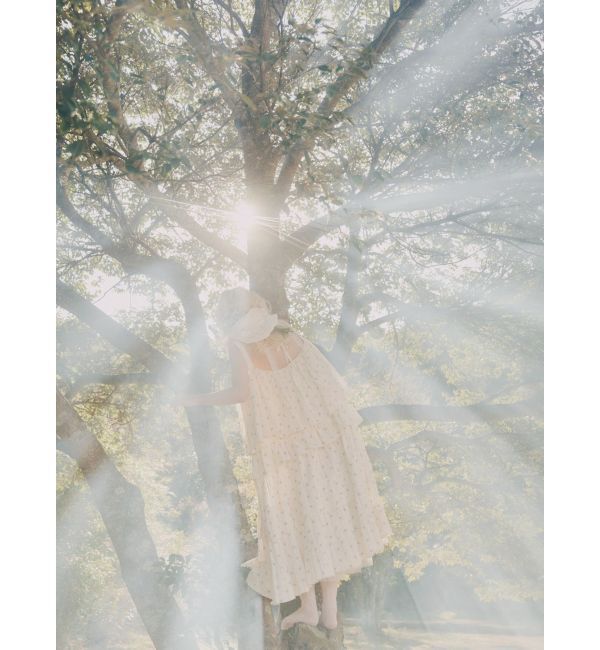 merry jenny「floralティアードティアードワンピース」|ワンピース|