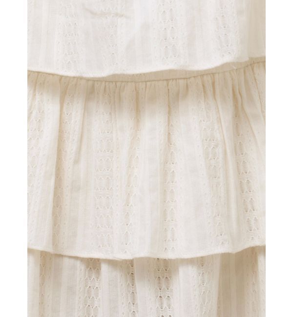 merry jenny「floralティアードティアードワンピース」|ワンピース|