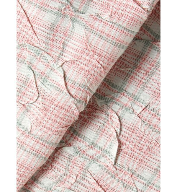 merry jenny「check&times;checkリボンギャザースカート」|スカート|