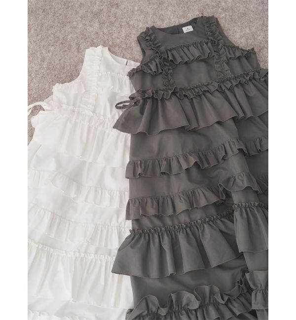 merry jenny「フリルティアードワンピース」|ワンピース|