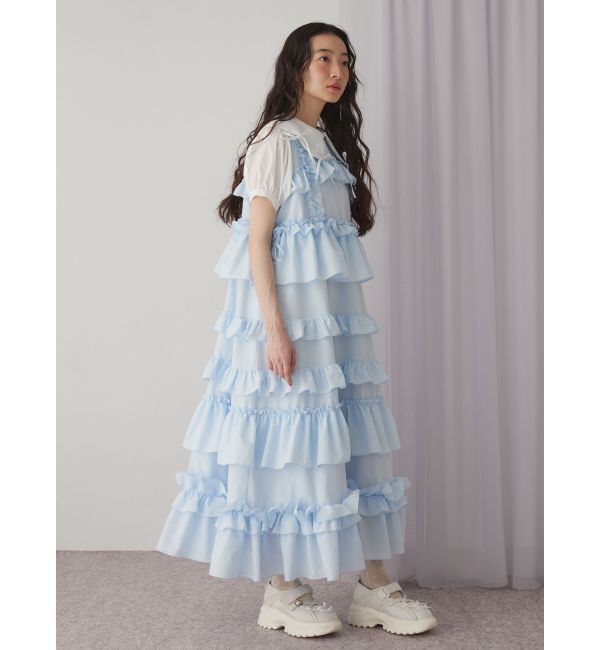 merry jenny「フリルティアードワンピース」|ワンピース|