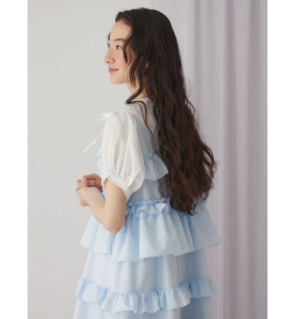 merry jenny「フリルティアードワンピース」|ワンピース|