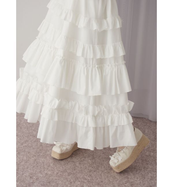 merry jenny「フリルティアードワンピース」|ワンピース|